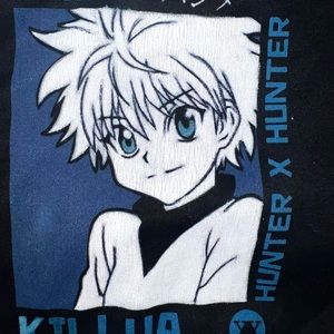 Killua HunterxHunter Hoodie Women’s Size: L
